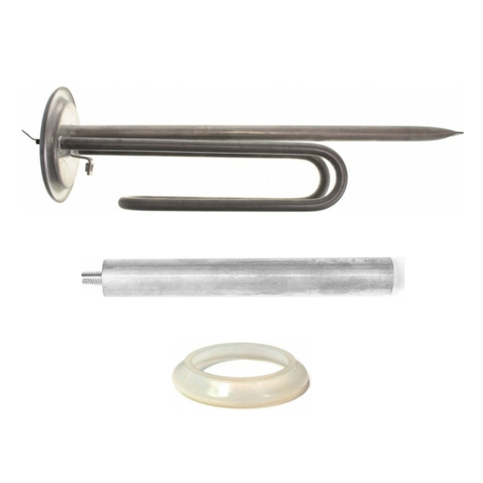 Комплект ТЭН 1,5 кВт (1500 Вт) RF для водонагревателя Thermex HIT, H, Garanterm, фланец 82мм, нерж, PREMIUM + прокладка + анод, 50079K