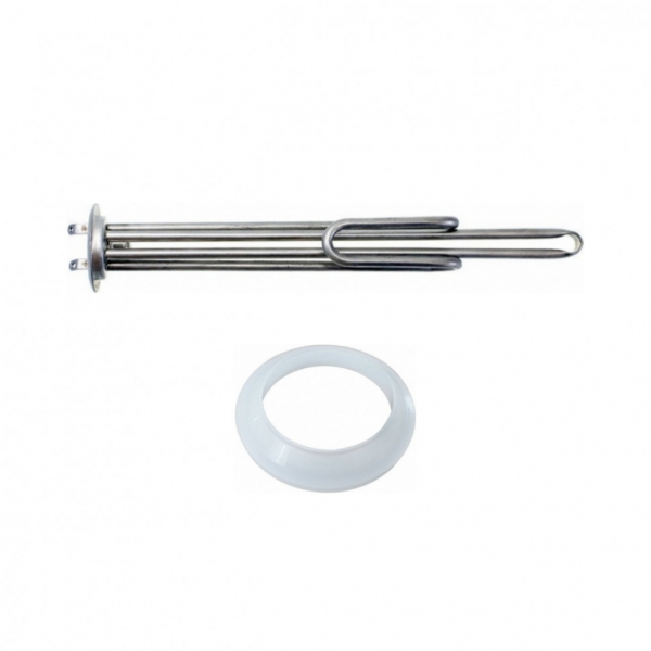 Комплект ТЭН 1,3 кВт (1300 Вт) RF для водонагревателя Thermex, Garanterm, под анод М6, контакты под винт + прокладка, 20447K1