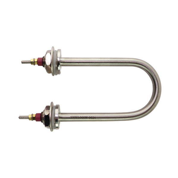 ТЭН 1000Вт, нерж, М22, L165мм, межосевое расстояние 75мм, ф2, 220В, 05.100-1