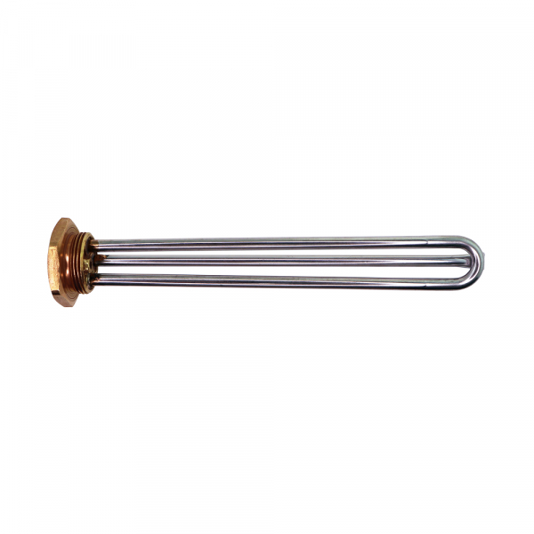 ТЭН 2,0кВт (2000Вт) RDT резьбовой 42 мм для Ariston, De Luxe, Real, Thermex под анод М6, 40220