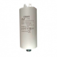 Конденсатор для LG, Samsung, Ariston, СВВ60 45мкФ, 450V, х60450 Конденсатор для LG, Samsung, Ariston, СВВ60 45мкФ, 450V, х60450