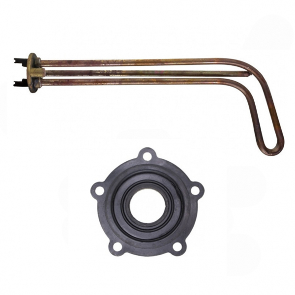 Комплект ТЭН 1,8кВт (1800Вт) RCF для горизонтального водонагревателя Ariston под анод М6 + прокладка, 3401915K3