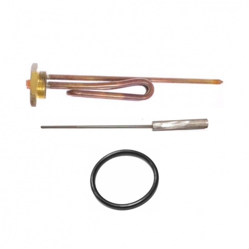 Комплект ТЭН 1,5кВт (1500Вт) RCT резьбовой 42мм для Real BM 390, Ariston, De Luxe, Thermex + прокладка + анод, R182315K Комплект ТЭН 1,5кВт (1500Вт) RCT резьбовой 42мм для Real BM 390, Ariston, De Luxe, Thermex + прокладка + анод, R182315K