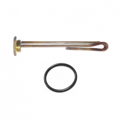 Комплект ТЭН 3кВт (3000Вт) RCT резьбовой 42мм для Ariston, De Luxe, Real, Thermex под анод М6 + прокладка, R182322K