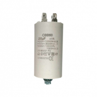 Конденсатор для LG, Samsung, Ariston, СВВ60 20мкФ, 450V, х60200