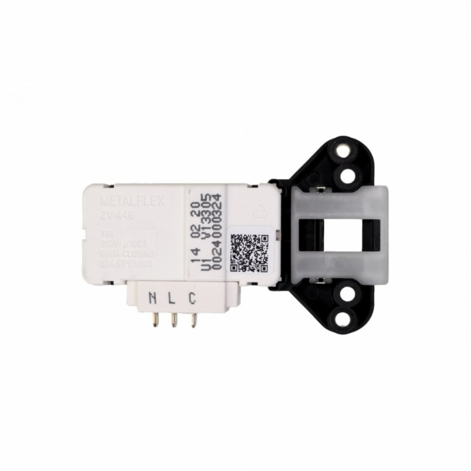 Набор 2шт Замок дверцы люка (блокировка, убл) под винт, для стиральных машин, 0024000324, KM240003 Набор 2шт Замок дверцы люка (блокировка, убл) под винт, для стиральных машин, 0024000324, KM240003