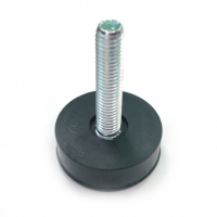 Набор 3 шт Ножка стиральной машины Ariston, Indesit, M8мм, H50мм (03AG102, LFT000UN), KM3AG102