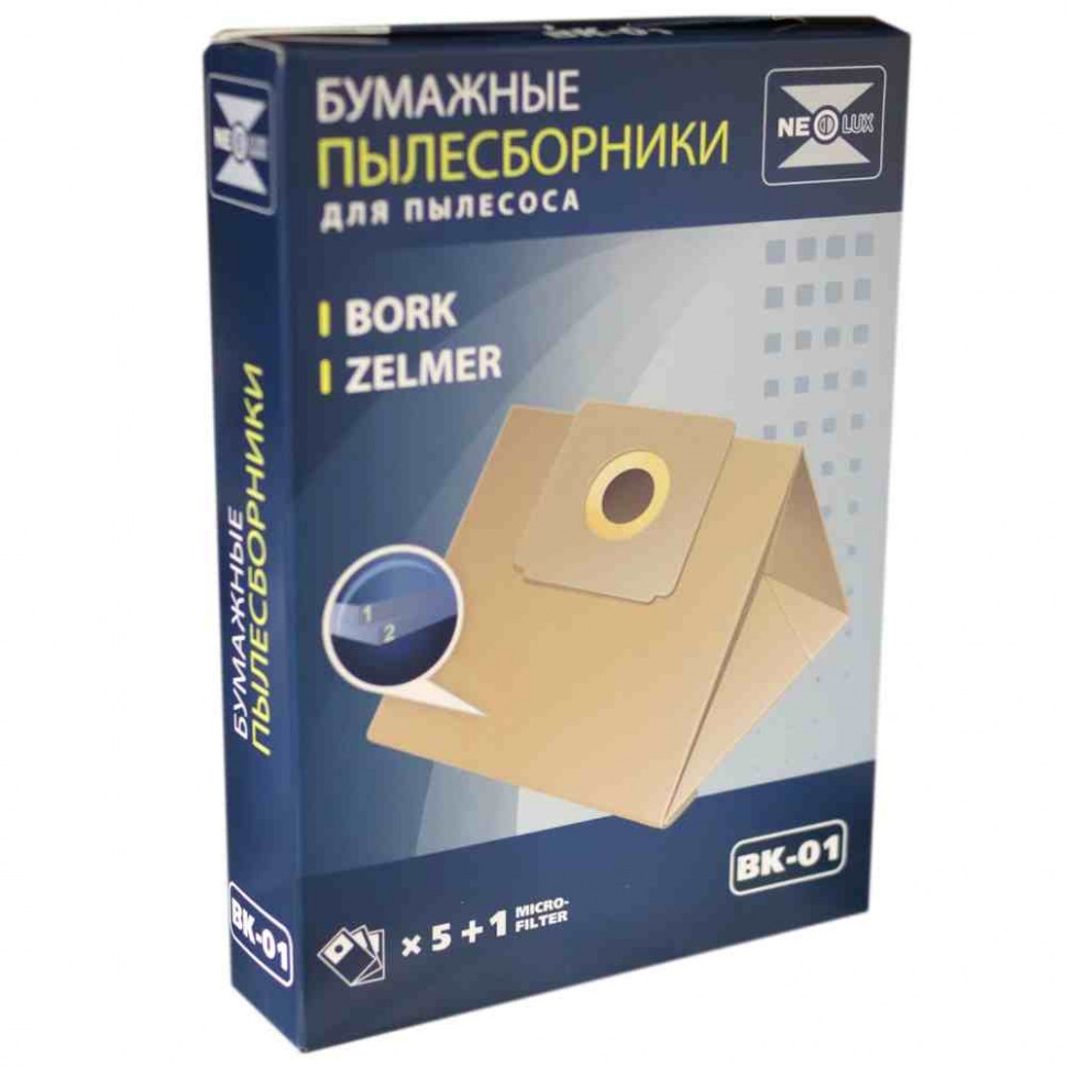 Комплект мешков BK-01 для пылесосов , Zelmer с одним микрофильтром, v1018 Комплект мешков BK-01 для пылесосов , Zelmer с одним микрофильтром, v1018