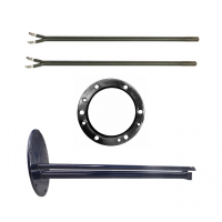 Комплект сухой ТЭН 1,8кВт (900Вт и 900Вт) для AEG, Electrolux EWH SL, Slim, Digital  + фланец + прокладка, 482979F1800W