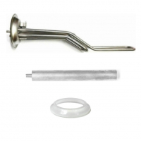 Комплект ТЭН 2 кВт (2000 Вт) RF для водонагревателя для Thermex горизонтальный, под анод М6, фланец 92мм + прокладка + анод, 20118K Комплект ТЭН 2 кВт (2000 Вт) RF для водонагревателя для Thermex горизонтальный, под анод М6, фланец 92мм + прокладка + анод, 20118K