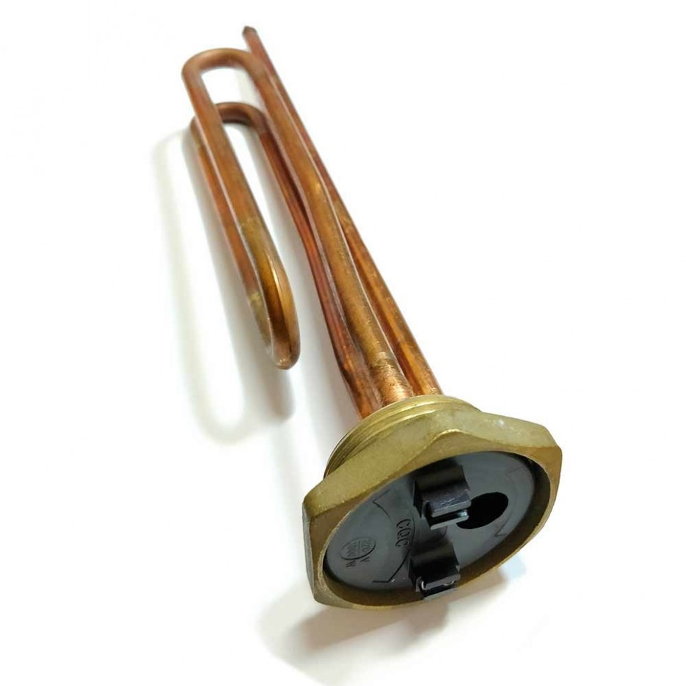 ТЭН 3 кВт (3000 Вт) RCT, резьбовой 42 мм для Ariston, De Luxe, Real, Thermex, под анод М6, 30260 ТЭН 3 кВт (3000 Вт) RCT, резьбовой 42 мм для Ariston, De Luxe, Real, Thermex, под анод М6, 30260