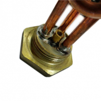 ТЭН 3 кВт (3000 Вт) RCT, резьбовой 42 мм для Ariston, De Luxe, Real, Thermex, под анод М6, 30260 ТЭН 3 кВт (3000 Вт) RCT, резьбовой 42 мм для Ariston, De Luxe, Real, Thermex, под анод М6, 30260