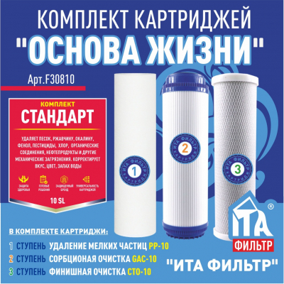 Комплект картриджей "Стандарт", F30810